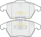 Bremsbelagsatz, Scheibenbremse Vorderachse NAPA NBP1176