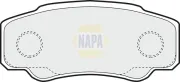 Bremsbelagsatz, Scheibenbremse Hinterachse NAPA NBP1178