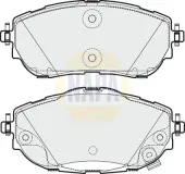 Bremsbelagsatz, Scheibenbremse Vorderachse NAPA NBP1183