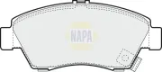 Bremsbelagsatz, Scheibenbremse Vorderachse NAPA NBP1195