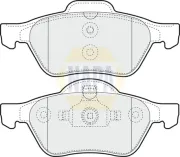 Bremsbelagsatz, Scheibenbremse Vorderachse NAPA NBP1199