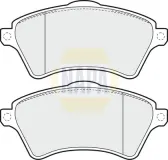 Bremsbelagsatz, Scheibenbremse Vorderachse NAPA NBP1200