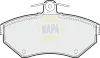 Bremsbelagsatz, Scheibenbremse Vorderachse NAPA NBP1216
