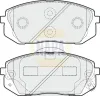 Bremsbelagsatz, Scheibenbremse Vorderachse NAPA NBP1232