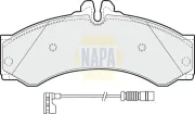 Bremsbelagsatz, Scheibenbremse Vorderachse NAPA NBP1267