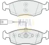 Bremsbelagsatz, Scheibenbremse Vorderachse NAPA NBP1300