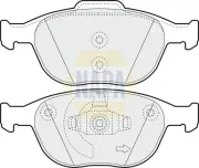Bremsbelagsatz, Scheibenbremse Vorderachse NAPA NBP1318