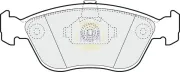 Bremsbelagsatz, Scheibenbremse Vorderachse NAPA NBP1324