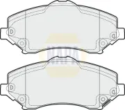 Bremsbelagsatz, Scheibenbremse Vorderachse NAPA NBP1326