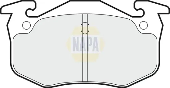 Bremsbelagsatz, Scheibenbremse Hinterachse NAPA NBP1331 Bild Bremsbelagsatz, Scheibenbremse Hinterachse NAPA NBP1331