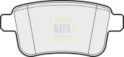 Bremsbelagsatz, Scheibenbremse Hinterachse NAPA NBP1338