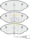 Bremsbelagsatz, Scheibenbremse Vorderachse NAPA NBP1345