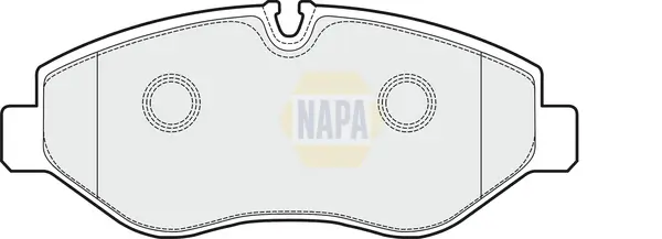 Bremsbelagsatz, Scheibenbremse Vorderachse NAPA NBP1430