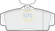 Bremsbelagsatz, Scheibenbremse Vorderachse NAPA NBP1474