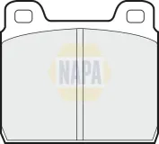 Bremsbelagsatz, Scheibenbremse Vorderachse NAPA NBP1476