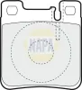 Bremsbelagsatz, Scheibenbremse Hinterachse NAPA NBP1482