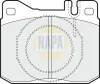 Bremsbelagsatz, Scheibenbremse NAPA NBP1485