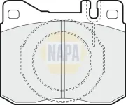 Bremsbelagsatz, Scheibenbremse NAPA NBP1485