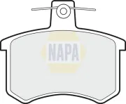 Bremsbelagsatz, Scheibenbremse Hinterachse NAPA NBP1498