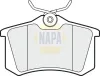 Bremsbelagsatz, Scheibenbremse Hinterachse NAPA NBP1530