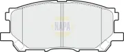 Bremsbelagsatz, Scheibenbremse Vorderachse NAPA NBP1736