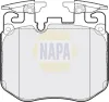 Bremsbelagsatz, Scheibenbremse Vorderachse NAPA NBP1792