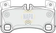 Bremsbelagsatz, Scheibenbremse Hinterachse NAPA NBP1840