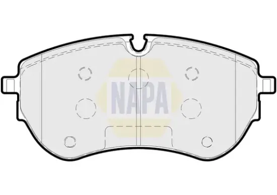 Bremsbelagsatz, Scheibenbremse Vorderachse NAPA NBP1915 Bild Bremsbelagsatz, Scheibenbremse Vorderachse NAPA NBP1915