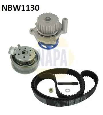 Wasserpumpe + Zahnriemensatz NAPA NBW1130
