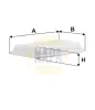 Luftfilter NAPA NFA1227