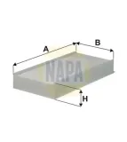 Filter, Innenraumluft NAPA NFC4041