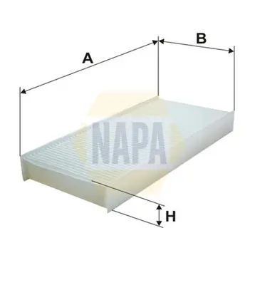 Filter, Innenraumluft NAPA NFC4125