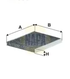 Filter, Innenraumluft NAPA NFC4150