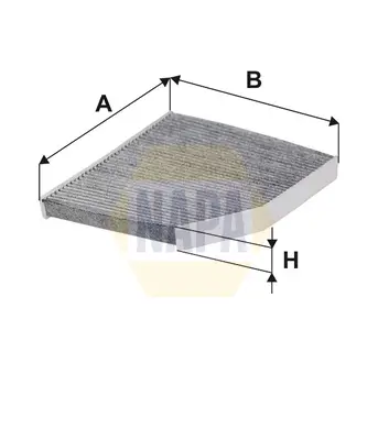 Filter, Innenraumluft NAPA NFC4254