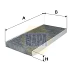Filter, Innenraumluft NAPA NFC4257