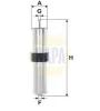 Kraftstofffilter NAPA NFF2086