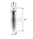 Kraftstofffilter NAPA NFF2234