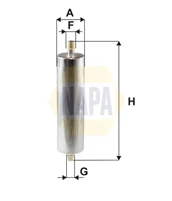 Kraftstofffilter NAPA NFF2234 Bild Kraftstofffilter NAPA NFF2234