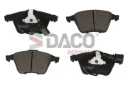 Bremsbelagsatz, Scheibenbremse Vorderachse DACO Germany 320202