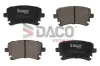 Bremsbelagsatz, Scheibenbremse DACO Germany 320210