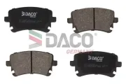 Bremsbelagsatz, Scheibenbremse DACO Germany 320210