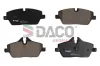 Bremsbelagsatz, Scheibenbremse Vorderachse DACO Germany 320303