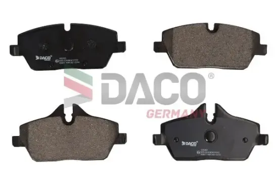 Bremsbelagsatz, Scheibenbremse Vorderachse DACO Germany 320303 Bild Bremsbelagsatz, Scheibenbremse Vorderachse DACO Germany 320303
