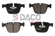 Bremsbelagsatz, Scheibenbremse Hinterachse DACO Germany 320327