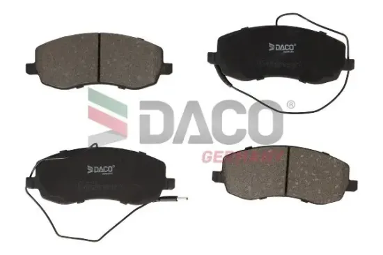 Bremsbelagsatz, Scheibenbremse Vorderachse DACO Germany 320612 Bild Bremsbelagsatz, Scheibenbremse Vorderachse DACO Germany 320612