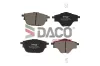 Bremsbelagsatz, Scheibenbremse Hinterachse DACO Germany 320617