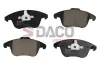 Bremsbelagsatz, Scheibenbremse Vorderachse DACO Germany 320630