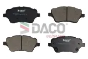 Bremsbelagsatz, Scheibenbremse Vorderachse DACO Germany 321002