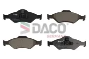 Bremsbelagsatz, Scheibenbremse Vorderachse DACO Germany 321013