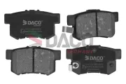 Bremsbelagsatz, Scheibenbremse Hinterachse DACO Germany 321221